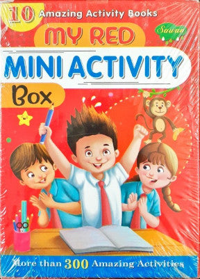 My Red Mini Activity Box 10 Activity Books