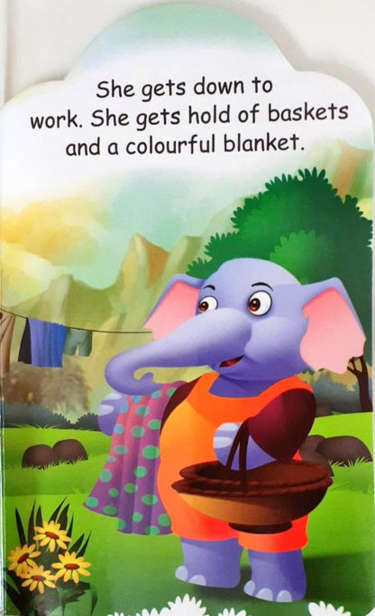 The Baby Elephant on a Picnic - A Baby Animal Story Book
