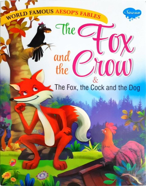 World Famous Aesop's Fables 2 Stories In 1 The Fox And The Crow / The Fox The Cock And The Dog