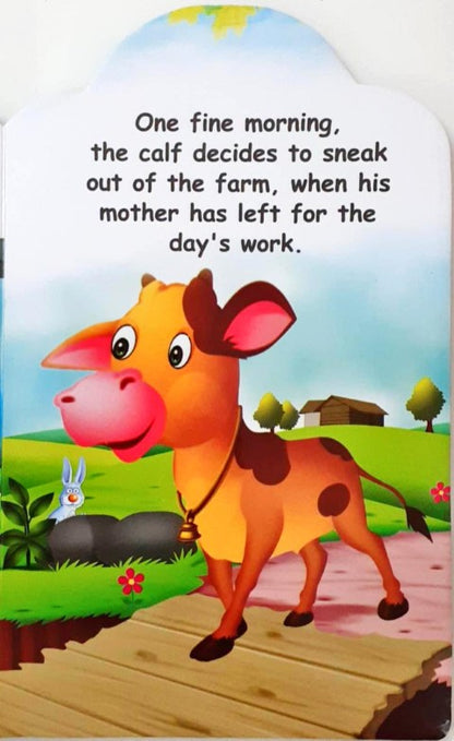 The City Calf - A Baby Animal Story Book