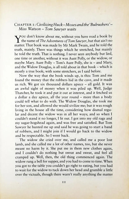 The Adventures Of Huckleberry Finn (HC) (P)