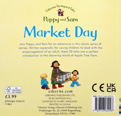 Usborne Farmyard Tales 15 Poppy and Sam Market Day