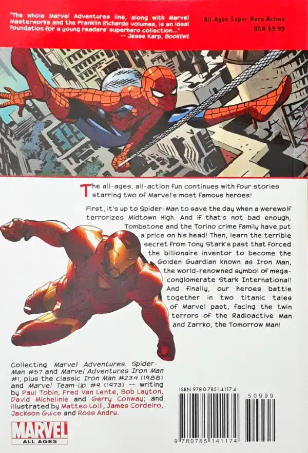 Marvel Adventures Iron Man/Spider-man: Iron Man and Spiderman Digest