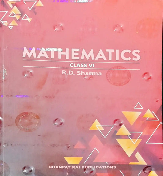 Mathematics RD Sharma Class 6