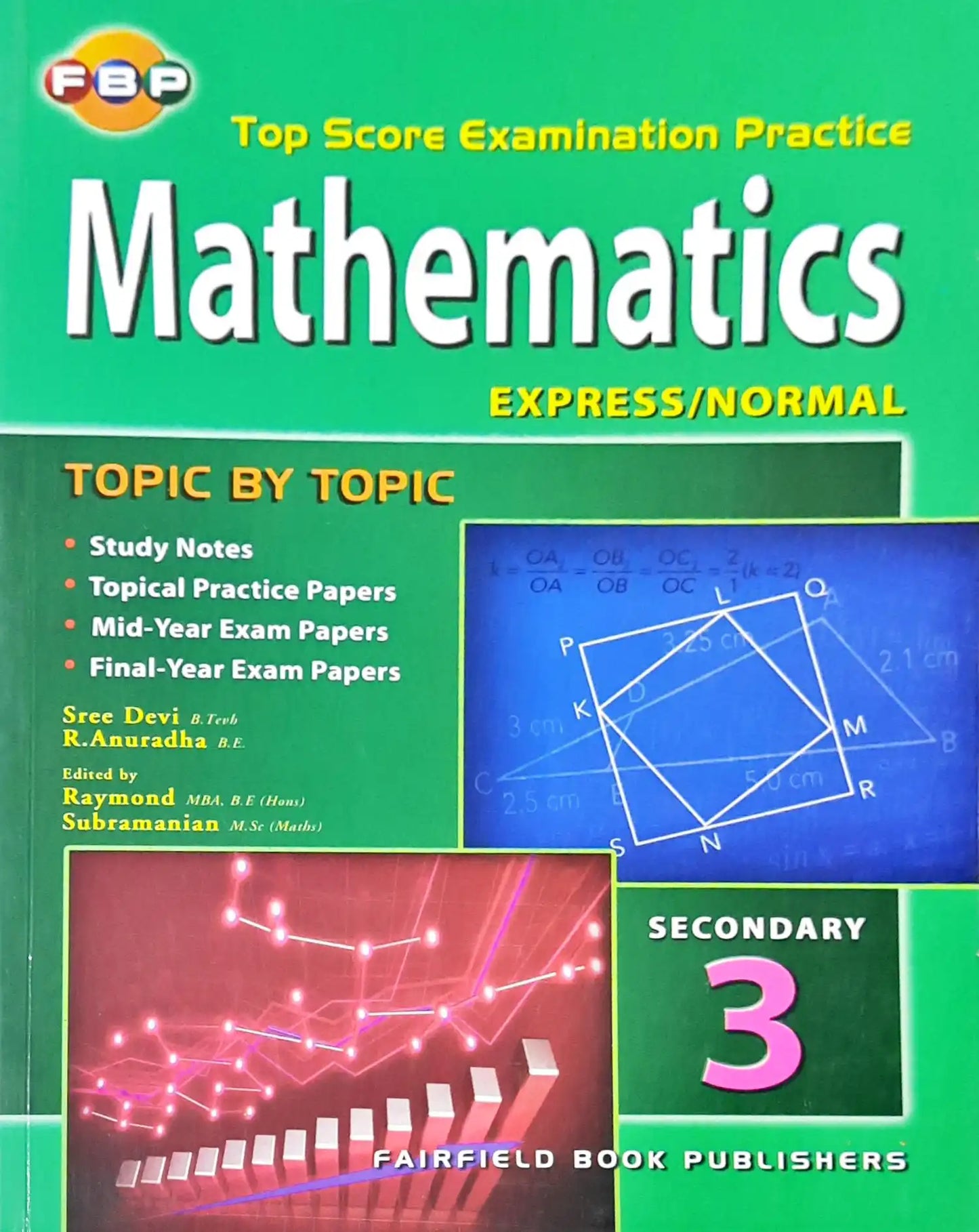 FBP Mathematics Express/Normal Topic by Topic Secondary 3 – Books and You