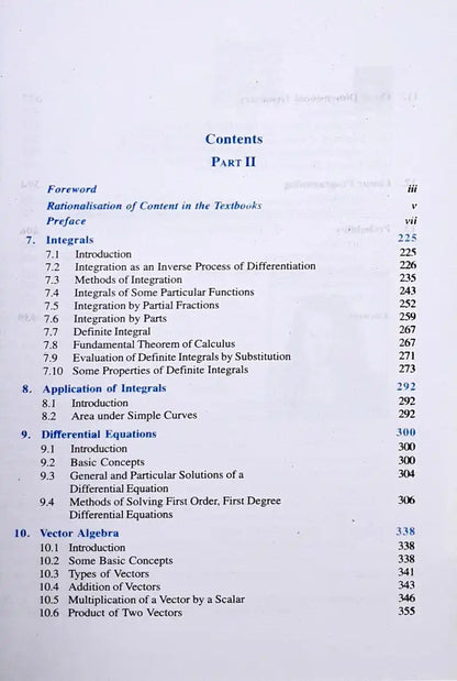 NCERT Mathematics Grade 12 : Textbook Part II