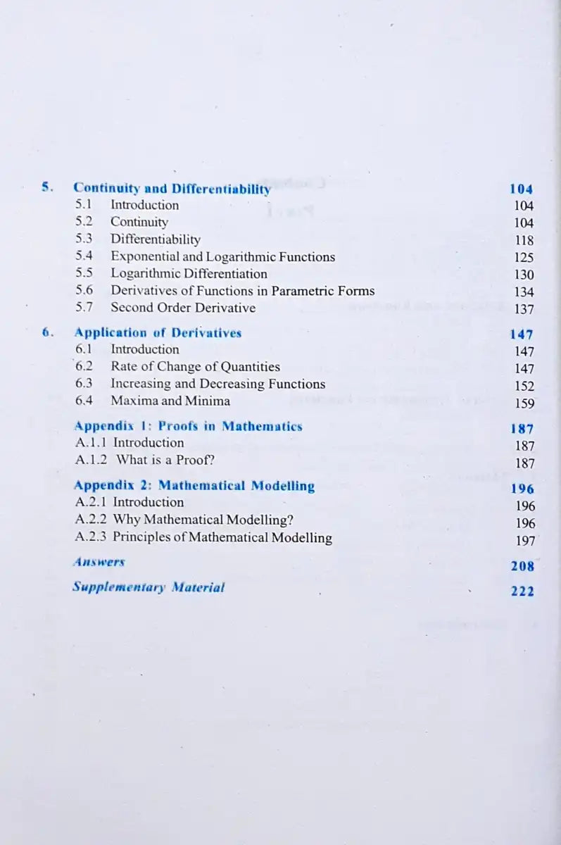 NCERT Mathematics Grade 12 : Textbook Part I