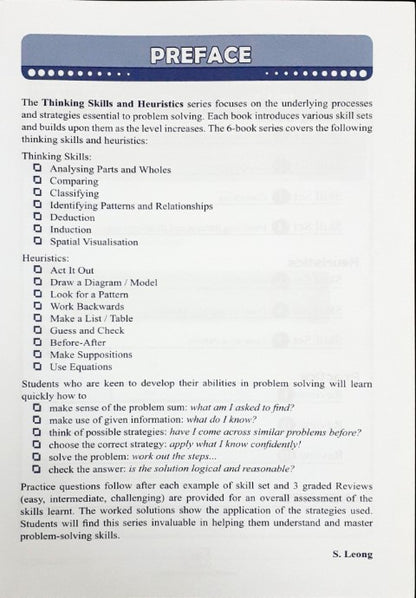 SAP Mathematics Thinking Skills & Heuristics Primary 2