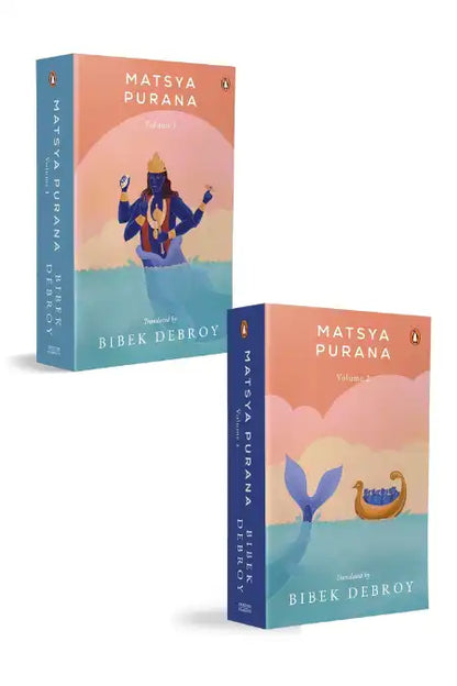 Matsya Purana : Set of 2 Books - Vol. 1 and 2