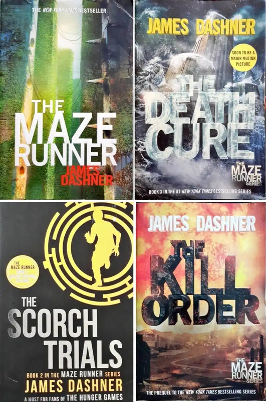 The Maze Runner Set of 4 Books (P)
