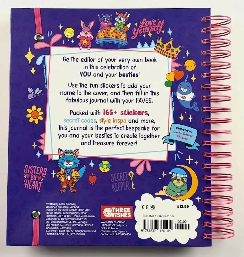 My Book About Me and My Besties | Hardcover