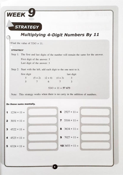 SAP Mental Mathematics Book 5 - Strategies And Process Skills To Develop Mental Calculation