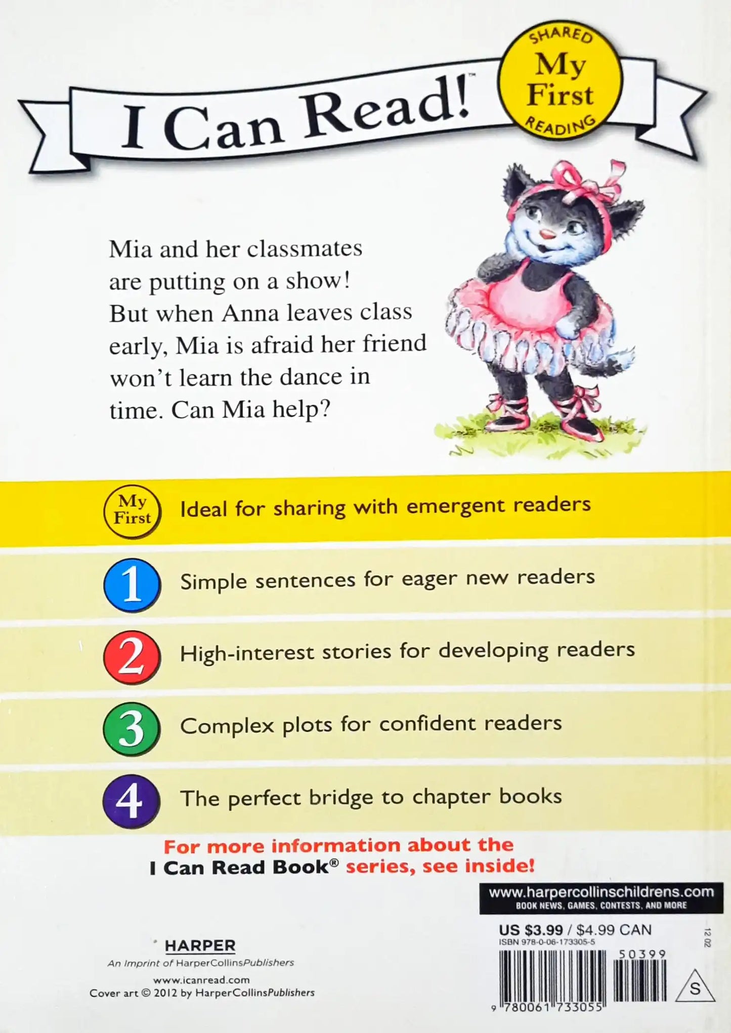 Mia and the Daisy Dance - I Can Read | My First (P)