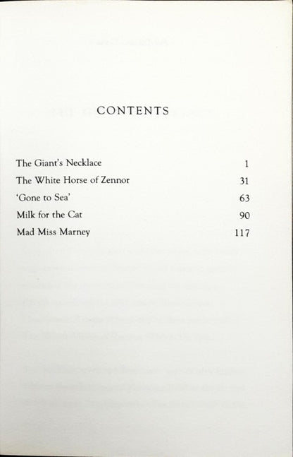 The White Horse Of Zennor And Other Stories (P)