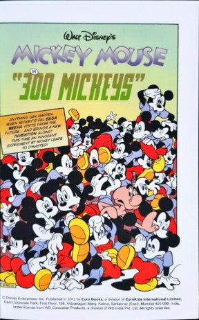 Mickey Mouse And Friends 300 Mickeys / Rocky Road To Ruin / Mess Production 3 Stories in 1 Book