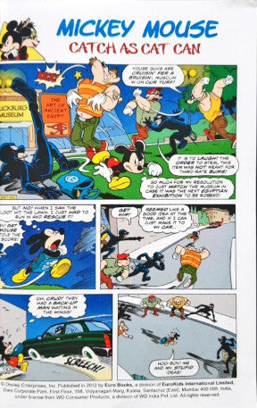 Mickey Mouse And Friends Catch As Cat Can / Donald Duck Finds Pirate Gold Again / Trade Secret 3 Stories in 1 Book