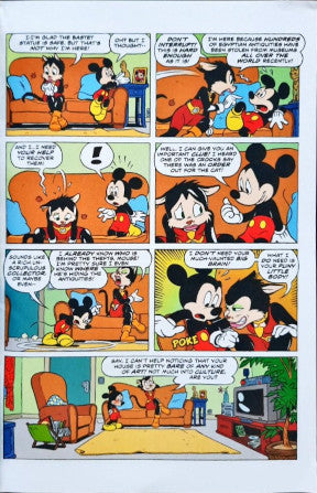 Mickey Mouse And Friends Catch As Cat Can / Donald Duck Finds Pirate Gold Again / Trade Secret 3 Stories in 1 Book