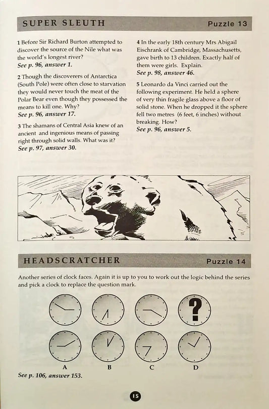 Mensa - Mighty Brain Teasers | Hardcover