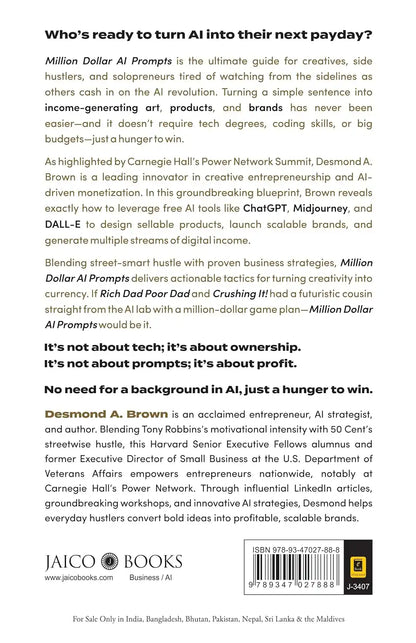 Million Dollar AI Prompts : The Blueprint from Prompt to Product to Profit