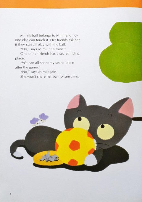 Time Life A Child's First Library Of Values Mimi The Selfish Kitten A Book About Sharing