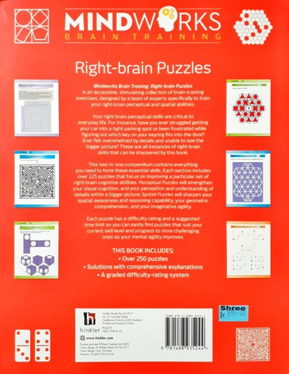 Mindworks Brain Training Right Brain Puzzles