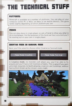 Minecraft Basic Guide Book Minecraft Mojang Beginner's Handbook – Books and You