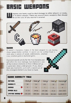 Minecraft Mojang Combat Handbook