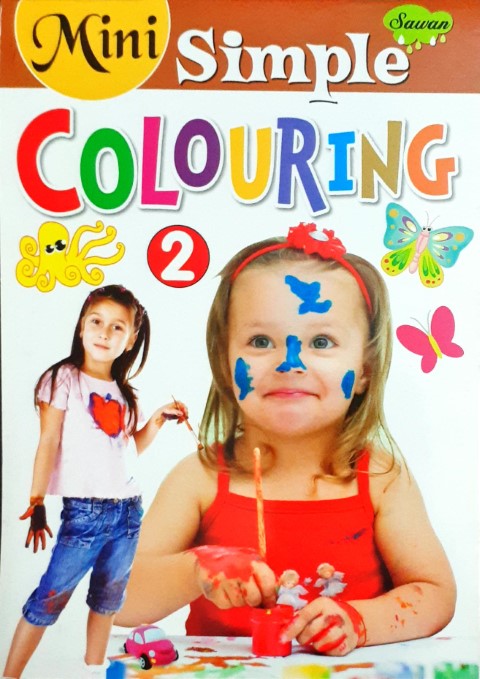 Mini Coloring Simple Small Mini Simple Colouring 2 – Books and You