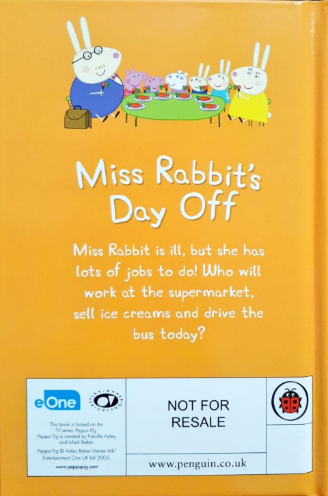 Peppa Pig: Miss Rabbit's Day Off – Books and You