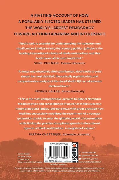 Modi's India : Hindu Nationalism And The Rise Of Ethnic Democracy