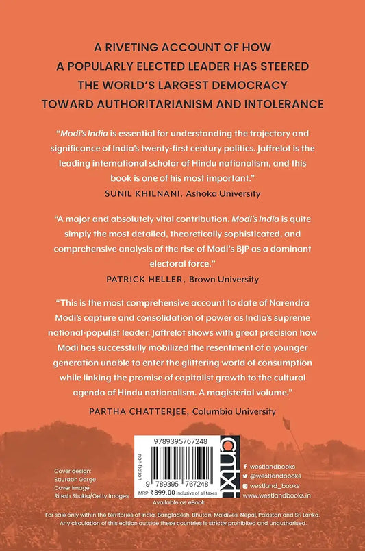 Modi's India : Hindu Nationalism And The Rise Of Ethnic Democracy