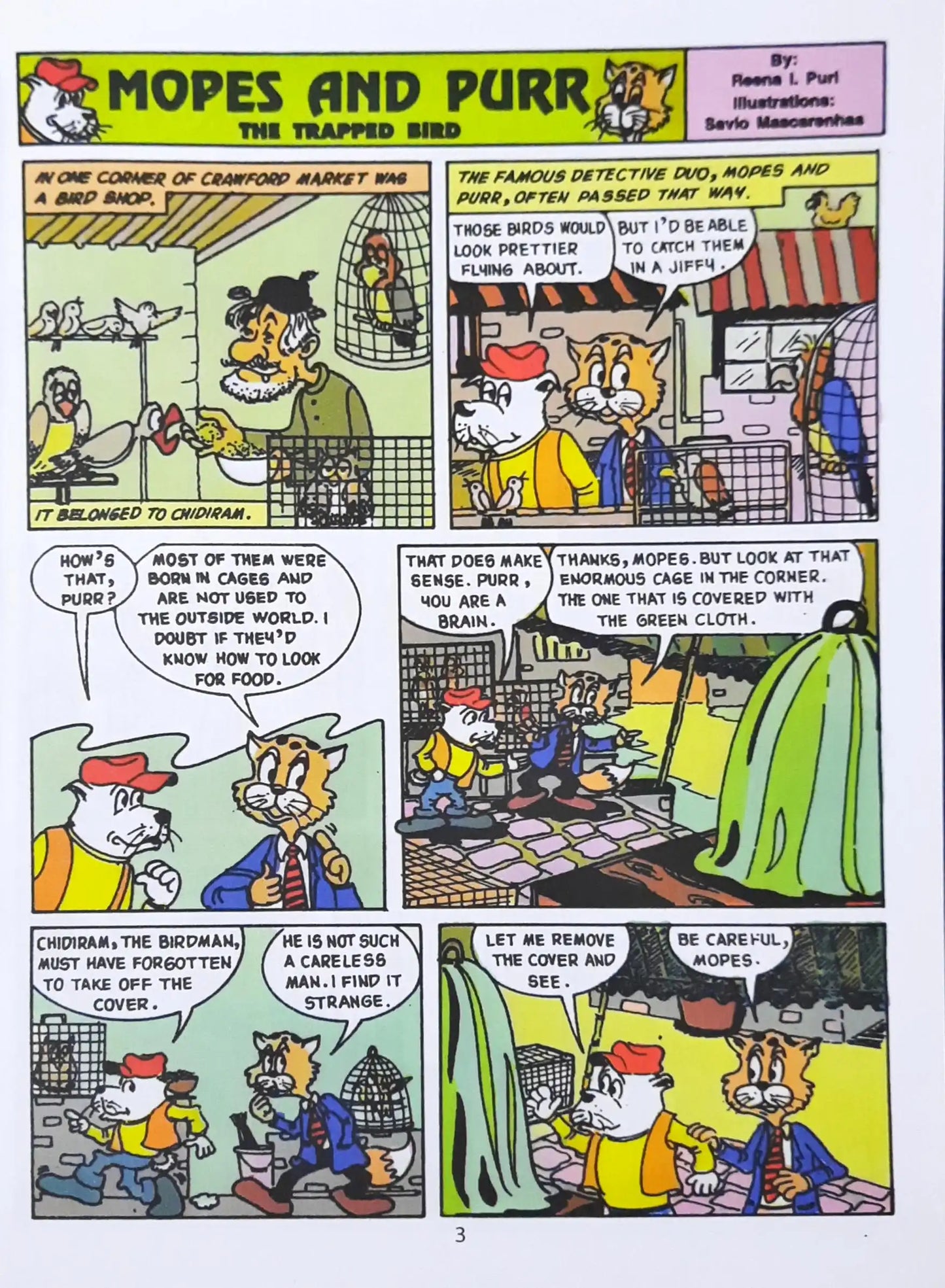 Mopes And Purr : Tinkle