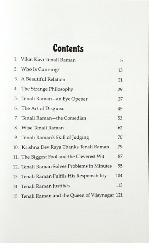 More Stories of Tenali Raman (15 Stories)