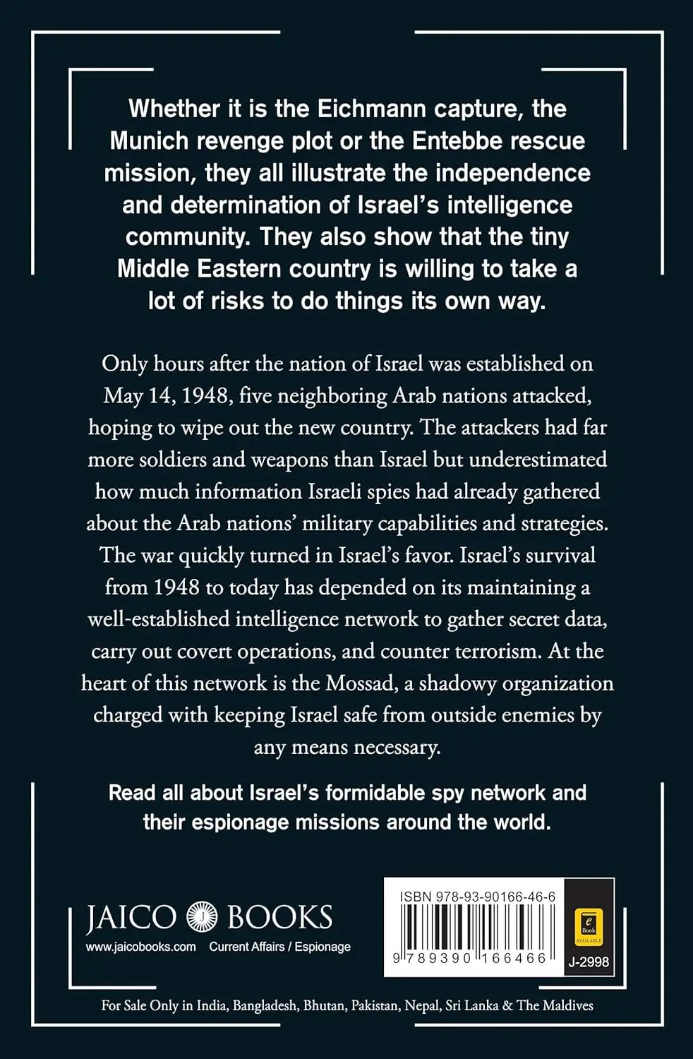 The Mossad and Other Israeli Spies - Spies around the World Series