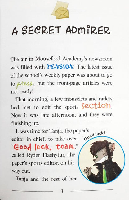 The Mysterious Love Letter: Thea Stilton Mouseford Academy #9