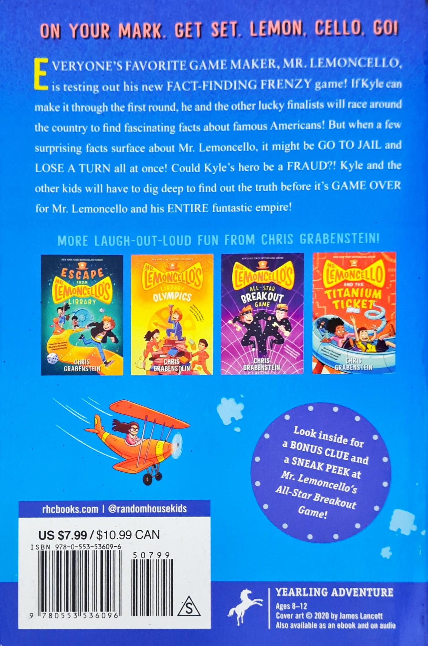 Mr Lemoncello's Library Mr Lemoncello's Great Library Race