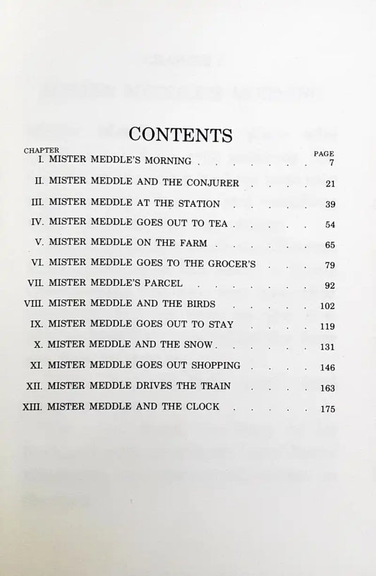 Mr. Meddle's Mischief (HC) (P)