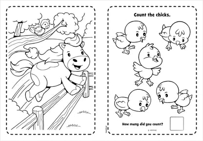 My Big Book of Farmyard Friends to Color