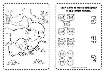 My Big Book of Farmyard Friends to Color