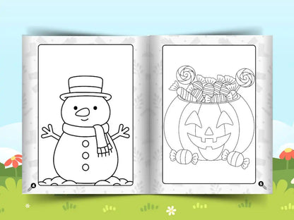 My Big Happy Colouring Book
