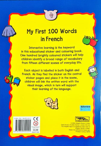 My First 100 Words in French with Stickers