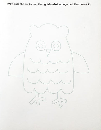 My First Baby Animals Colouring Book With Over 200 Stickers