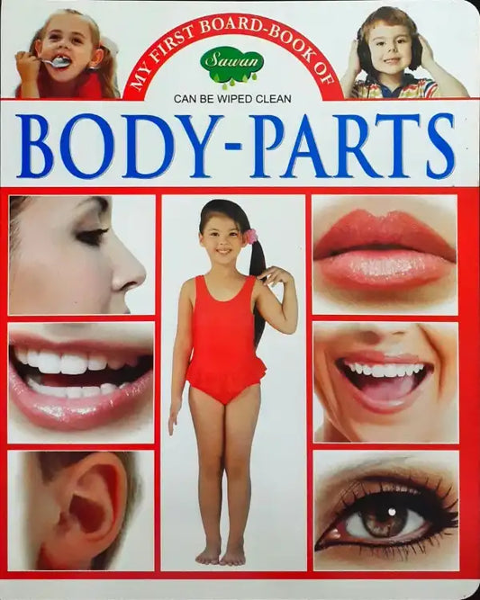 My First Board Book of Body Parts - Wipe & Clean