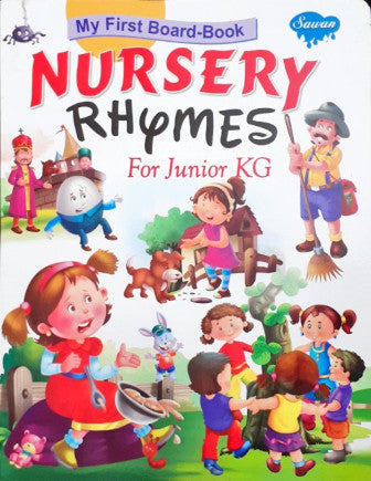 My First Board Book Nursery Rhymes For Junior KG - Wipe & Clean