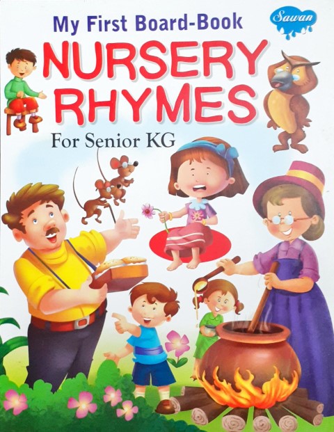 My First Board Book Nursery Rhymes For Senior KG - Wipe & Clean