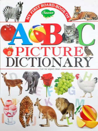 My First Board Book of ABC Picture Dictionary - Wipe & Clean