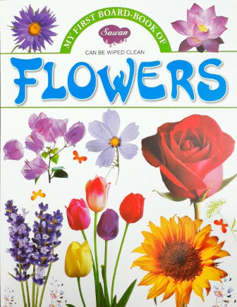 My First Board Book of Flowers - Wipe & Clean