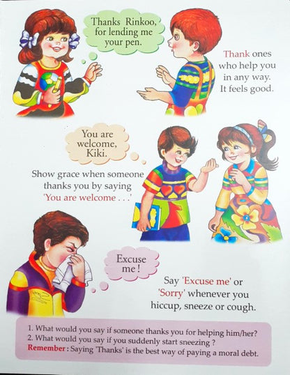 My First Board Book of Good Manners - Wipe & Clean