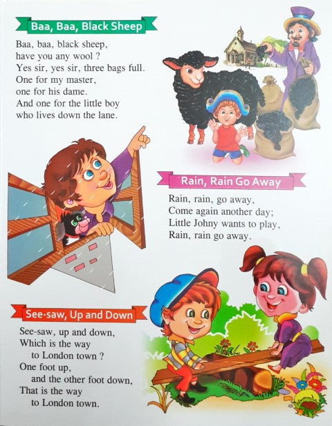 My First Board Book of Nursery Rhymes - Wipe & Clean