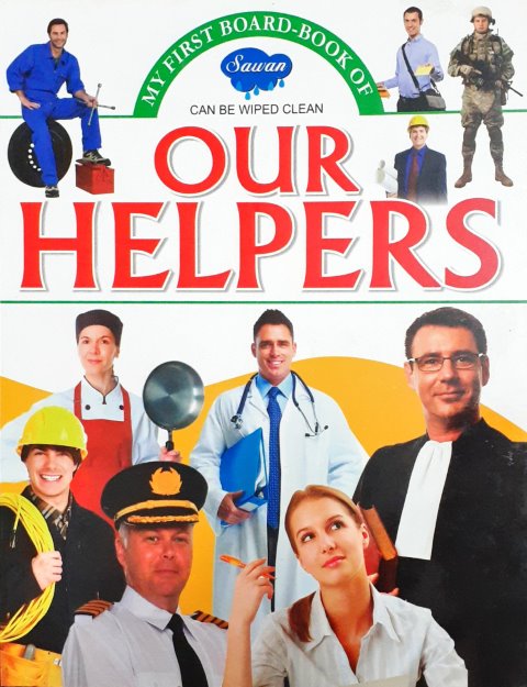 My First Board Book of Our Helpers - Wipe & Clean